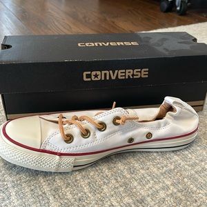 NWT Converse White Biscuit Shoe Size 8